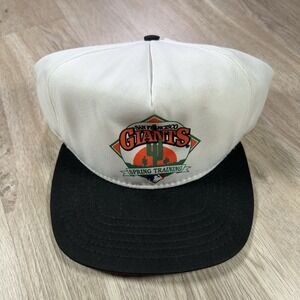 VTG New Era San Francisco Giants Snapback Hat MLB Spring Training White Cap USA